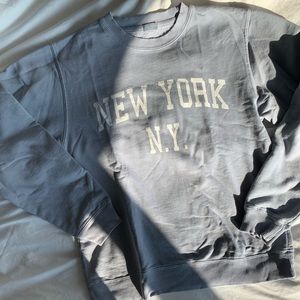 Brandy Melville New York logo sweater